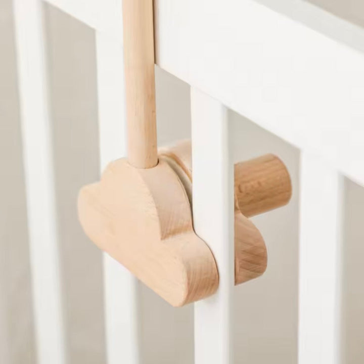 Baby Mobile Arm - Quality and Easy Installation - White Gift of Nature - Baby Mobile Arm - CloudBracket - White - 01 Tiny Toes in Dreamland