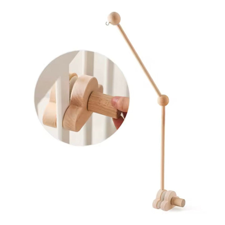 Baby Mobile Arm - Quality and Easy Installation - White Gift of Nature - Baby Mobile Arm - CloudBracket - White - 01 Tiny Toes in Dreamland
