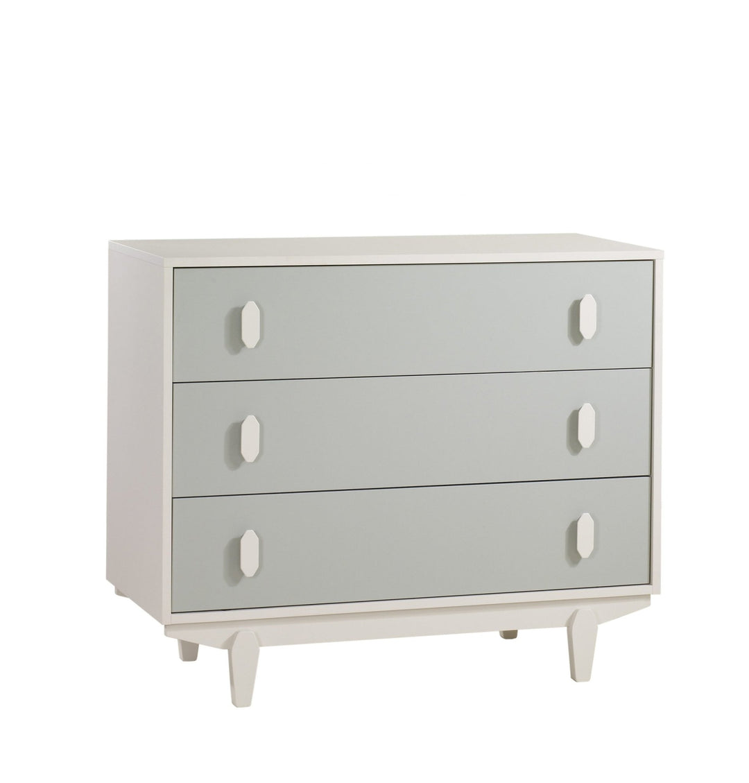 Tulip - Tate Classic Crib and 3 Drawer Dresser XL (set only) - Latte/Sage Tulip - Nursery Furniture Sets - TU9501.18 - TU9534.18 - SET Tiny Toes in Dreamland