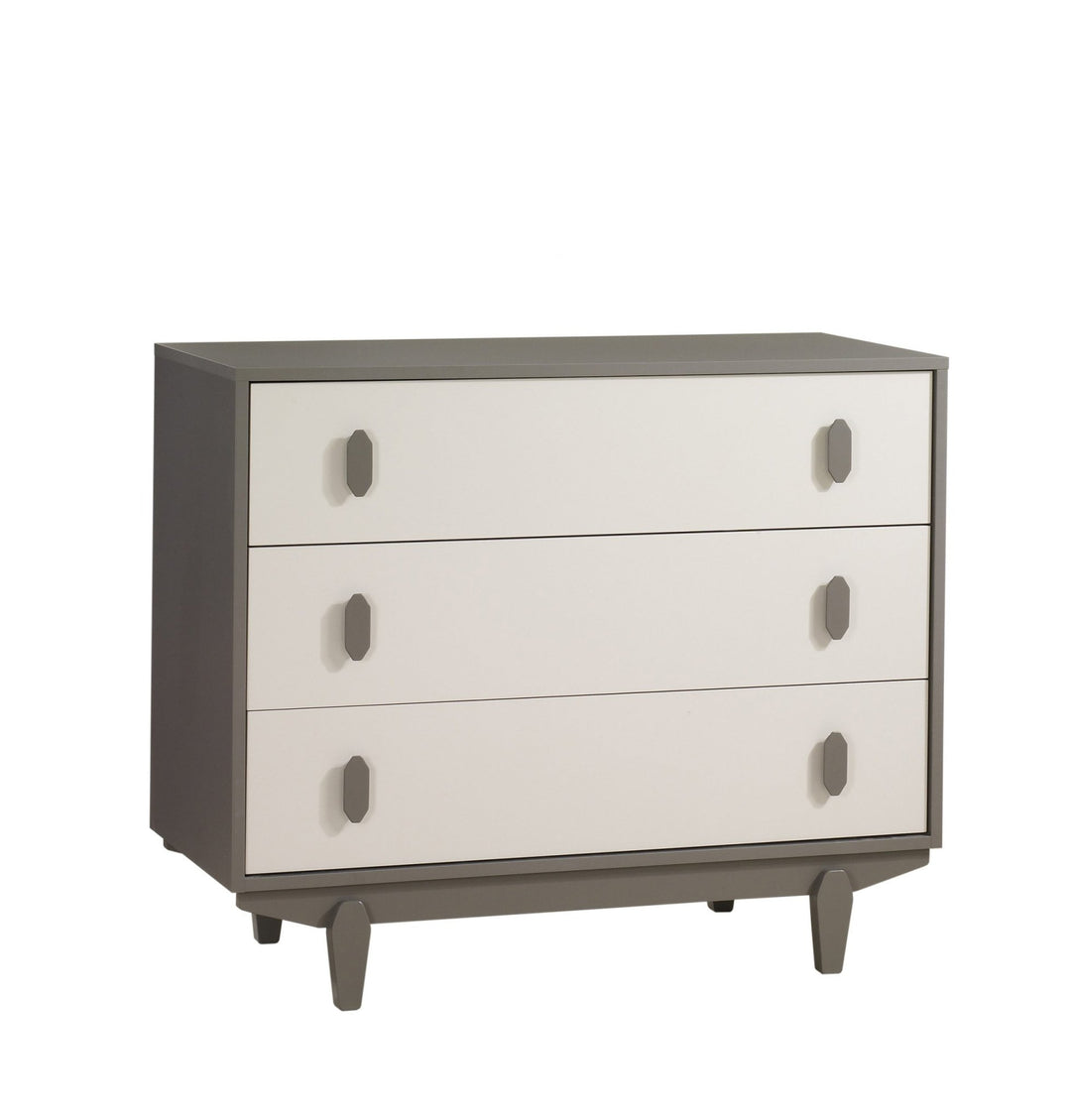 Tulip - Tate Classic Crib and 3 Drawer Dresser XL (set only) - Taupe/Latte Tulip - Nursery Furniture Sets - TU9501.13 - TU9534.13 - SET Tiny Toes in Dreamland