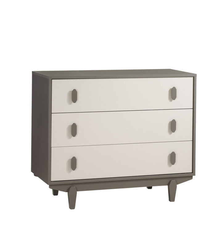 Tulip - Tate Classic Crib and 3 Drawer Dresser XL (set only) - Taupe/Latte Tulip - Nursery Furniture Sets - TU9501.13 - TU9534.13 - SET Tiny Toes in Dreamland