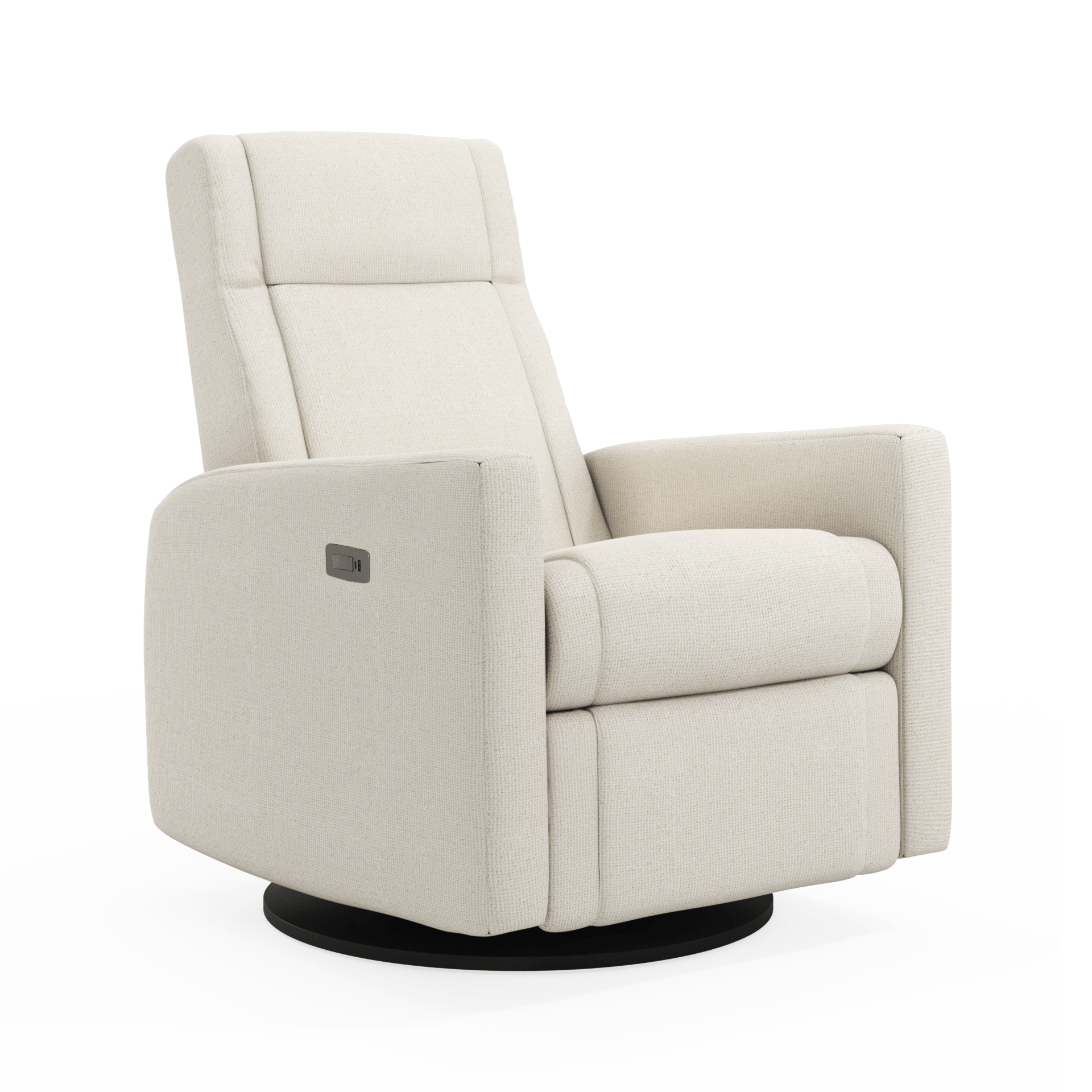 Jaymar BB - Nelly 521/525 Upholstered Swivel Glider & Recliner with Footrest - Henequen Ivory Jaymar BB - Nursery Glider - 525-273-0776-001 Tiny Toes in Dreamland