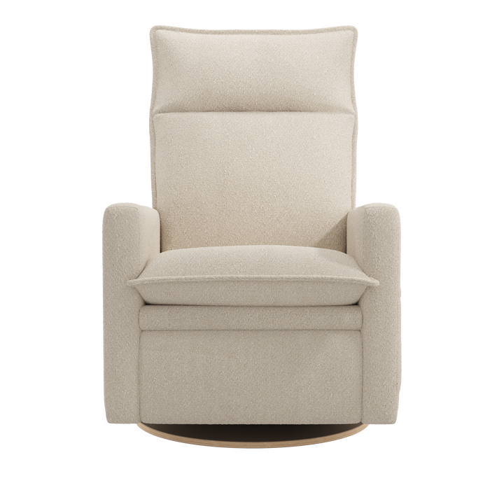 Jaymar BB - ARYA Upholstered Swivel Glider &amp; Recliner with Footrest - Beyond Sheep
