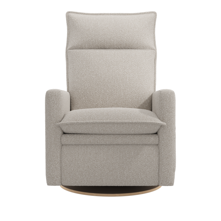 Jaymar BB - ARYA Upholstered Swivel Glider &amp; Recliner with Footrest - Beyond Sheep