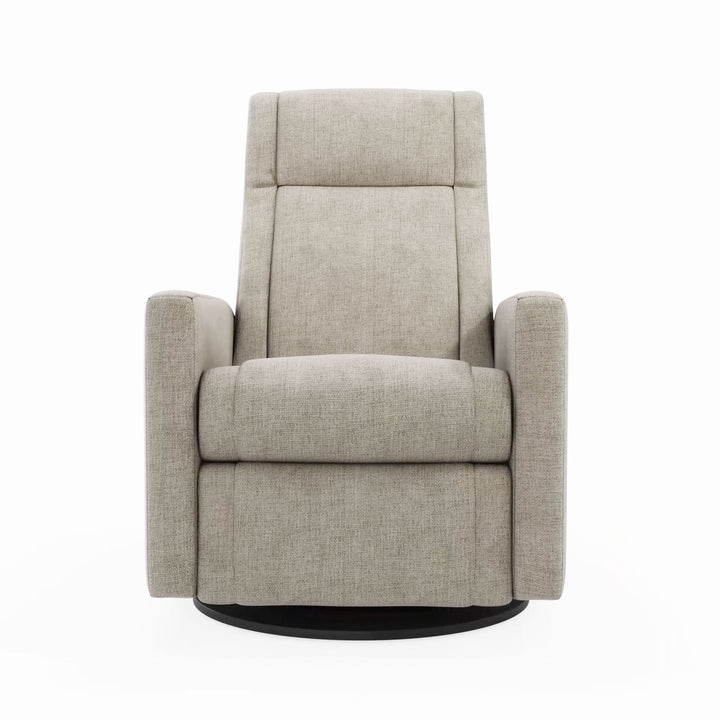 Jaymar BB - Nelly 521/525 Upholstered Swivel Glider &amp; Recliner with Footrest - Breather Driftwood