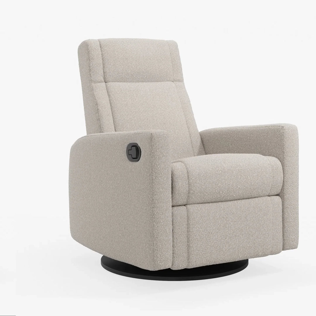 Jaymar BB - Nelly 521/525 Upholstered Swivel Glider &amp; Recliner with Footrest - Beyond Sheep