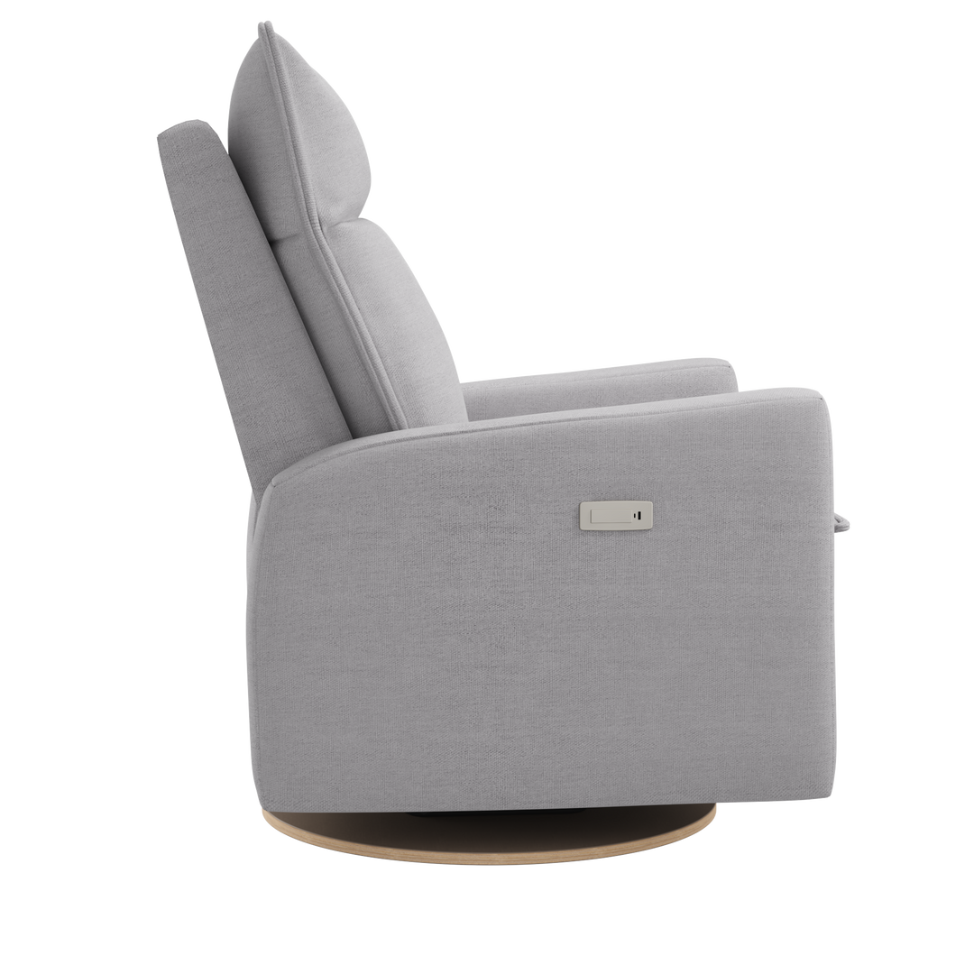 Jaymar BB - ARYA Upholstered Swivel Glider &amp; Recliner with Footrest - Como