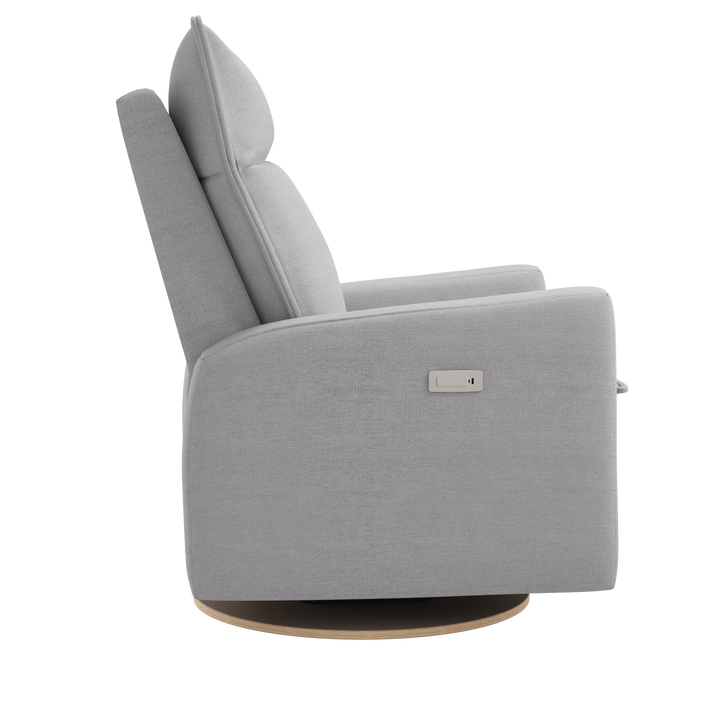 Jaymar BB - ARYA Upholstered Swivel Glider &amp; Recliner with Footrest - Como