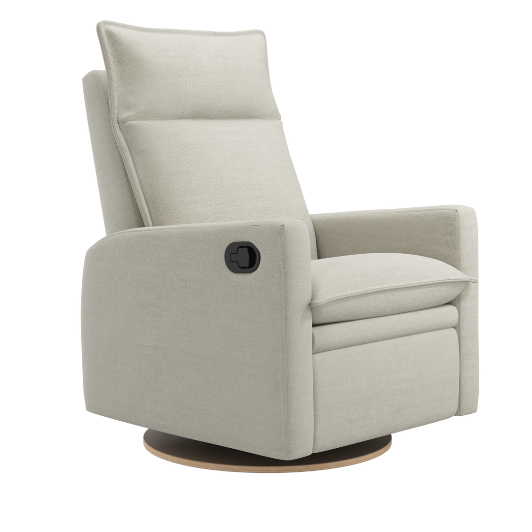 Jaymar BB - ARYA Upholstered Swivel Glider &amp; Recliner with Footrest - Como