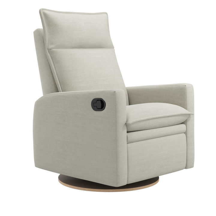 Jaymar BB - ARYA Upholstered Swivel Glider &amp; Recliner with Footrest - Como