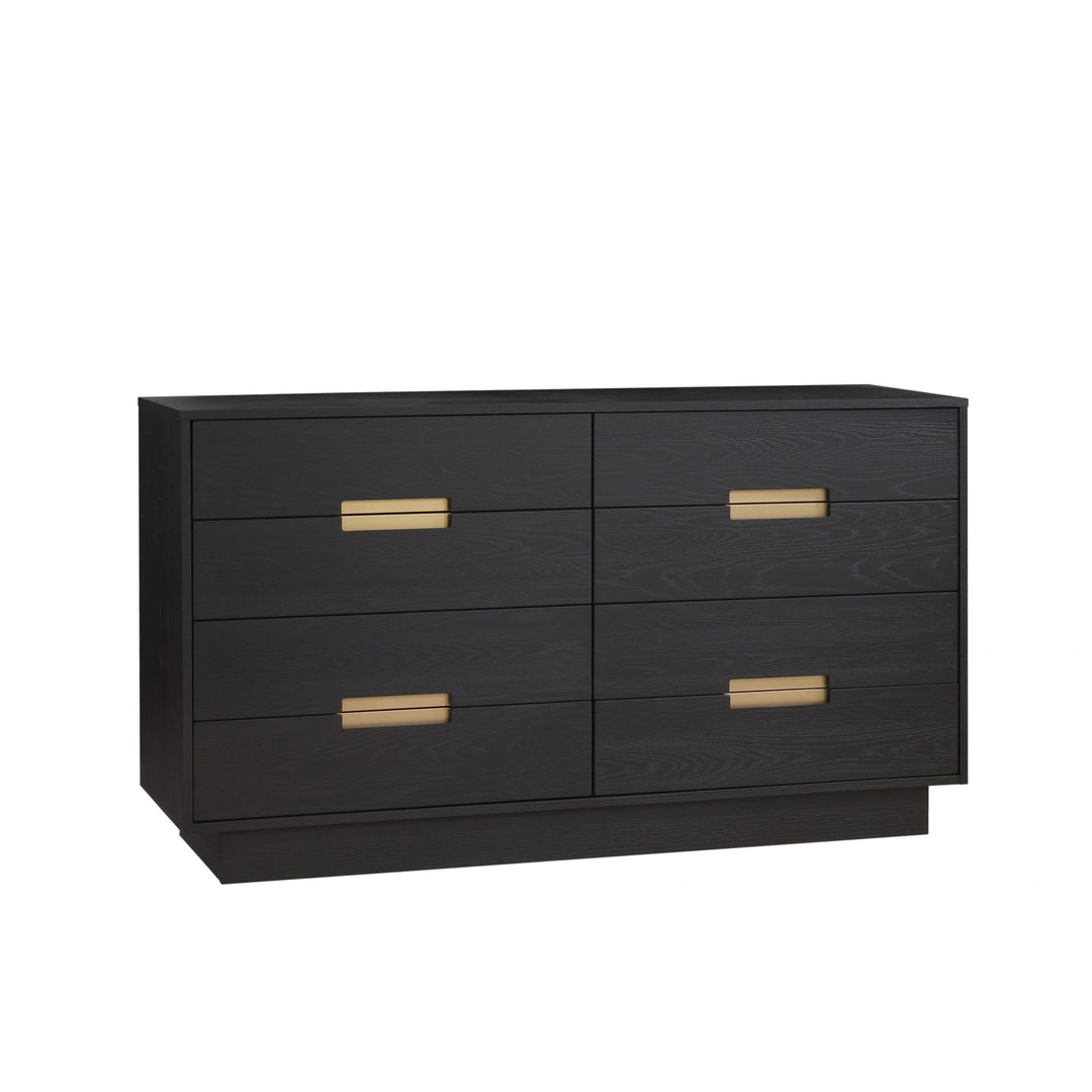 Natart - Commode Como King 65'' (avec 8 tiroirs au lieu de seulement 6) - Crépuscule