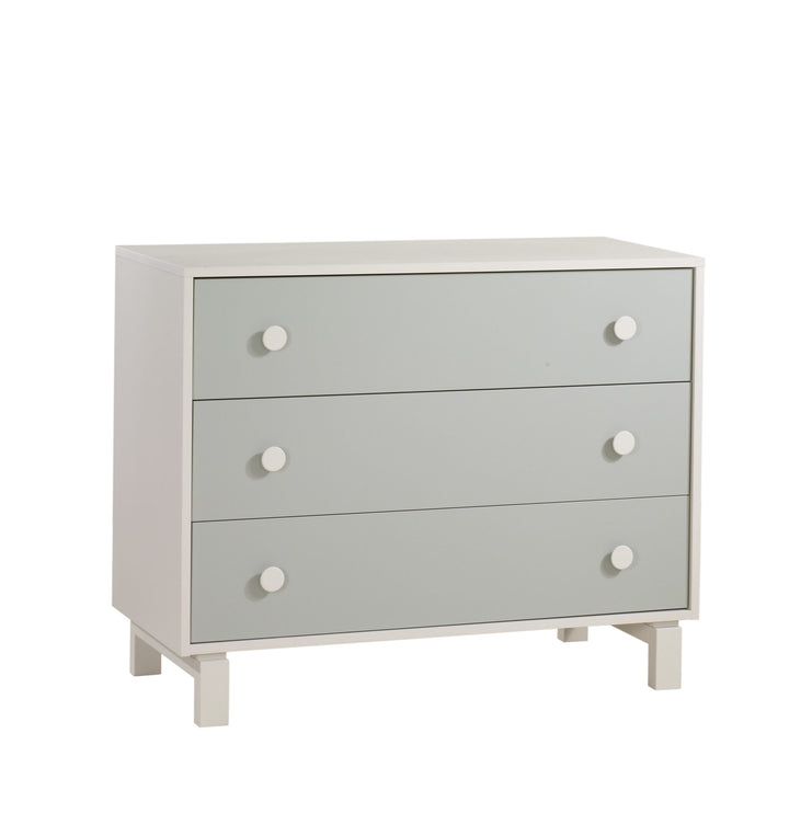 Tulip - Bjorn Classic Crib and 3 Drawer Dresser XL (sold as a set only)  -  Latte / Sage