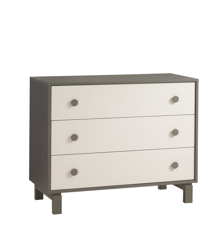 Tulip - Bjorn Classic Crib and 3 Drawer Dresser XL (sold as a set only) - Taupe / Latte Tulip - Nursery Furniture Sets - TU6501 - 13 - SET Tiny Toes in Dreamland