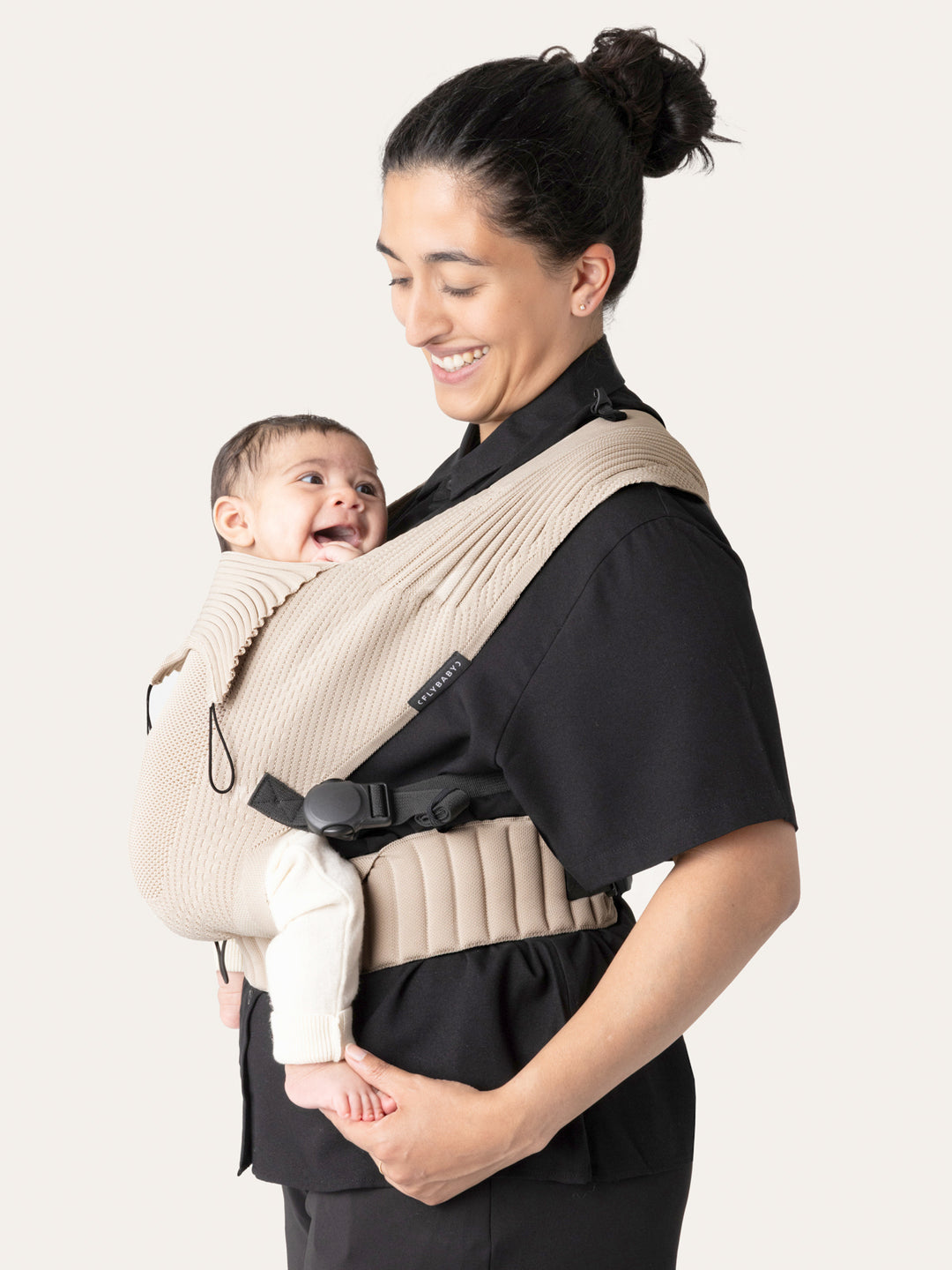 Flybaby Porte-bébé 3D - Crème