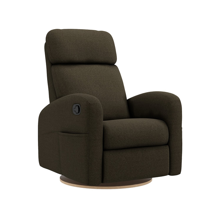 Jaymar BB - HAILEY 523/527 20" Upholstered Swivel Glider &amp; Recliner with Footrest