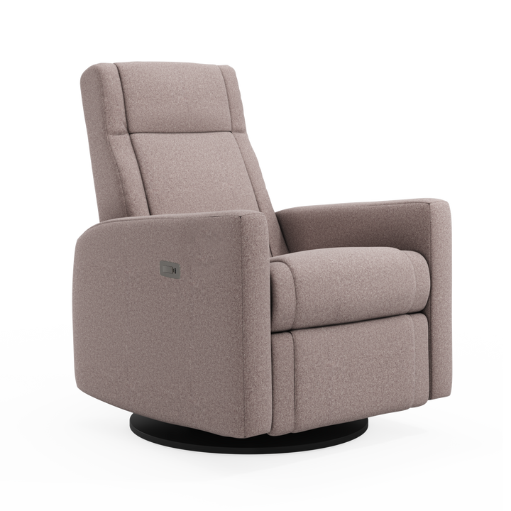 Jaymar BB - Nelly 521/525 Upholstered Swivel Glider &amp; Recliner with Footrest - Ario