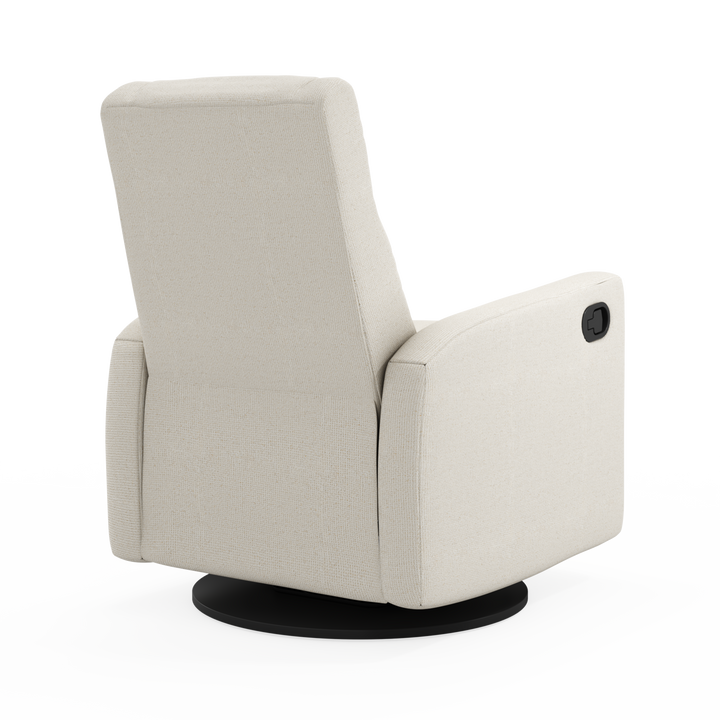 Jaymar BB - Nelly 521/525 Upholstered Swivel Glider &amp; Recliner with Footrest - Henequen Ivory