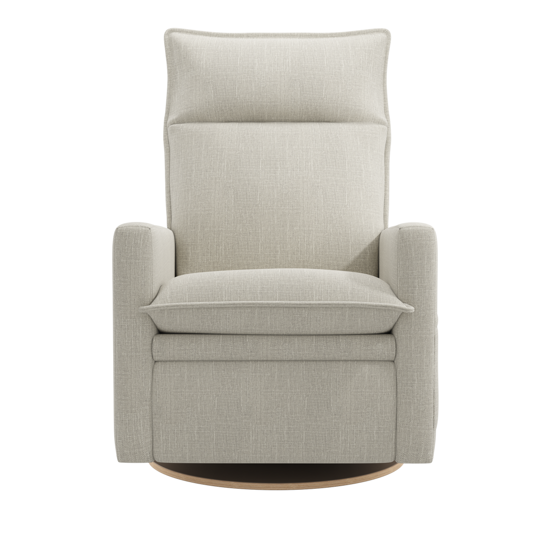 Jaymar BB - ARYA Upholstered Swivel Glider &amp; Recliner with Footrest - Nubia fabric
