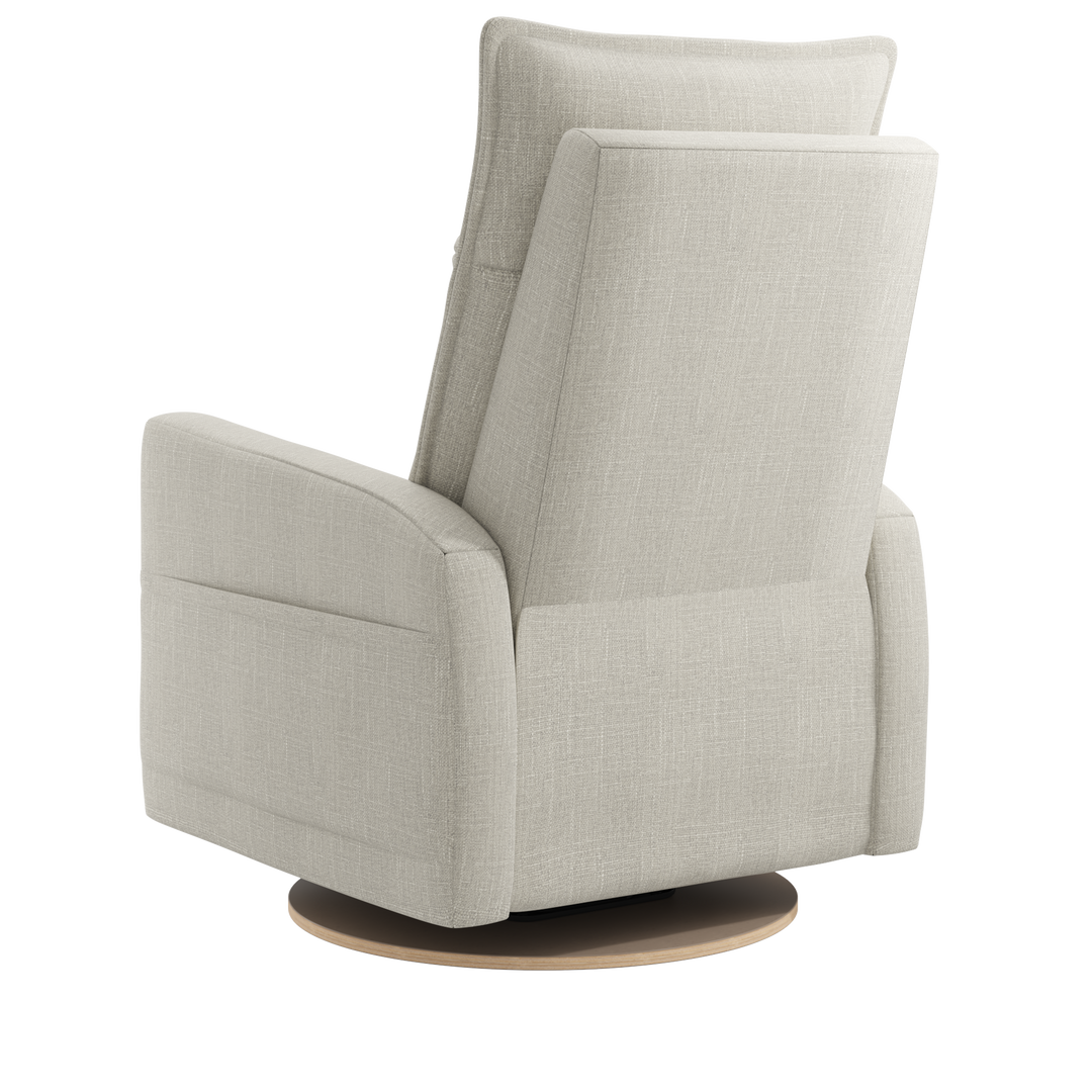 Jaymar BB - ARYA Upholstered Swivel Glider &amp; Recliner with Footrest - Nubia fabric