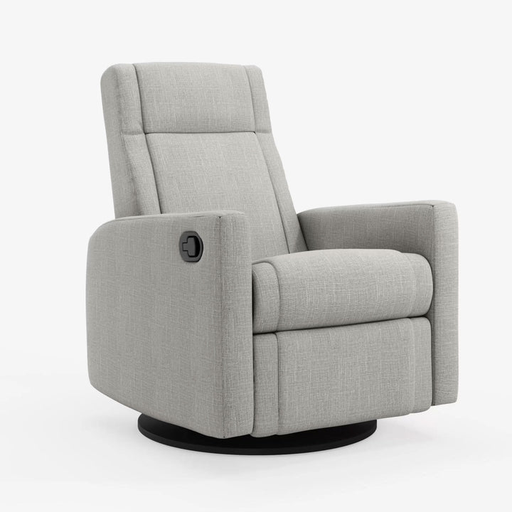 Jaymar BB - Nelly 521/525 Upholstered Swivel Glider &amp; Recliner with Footrest - Nubia