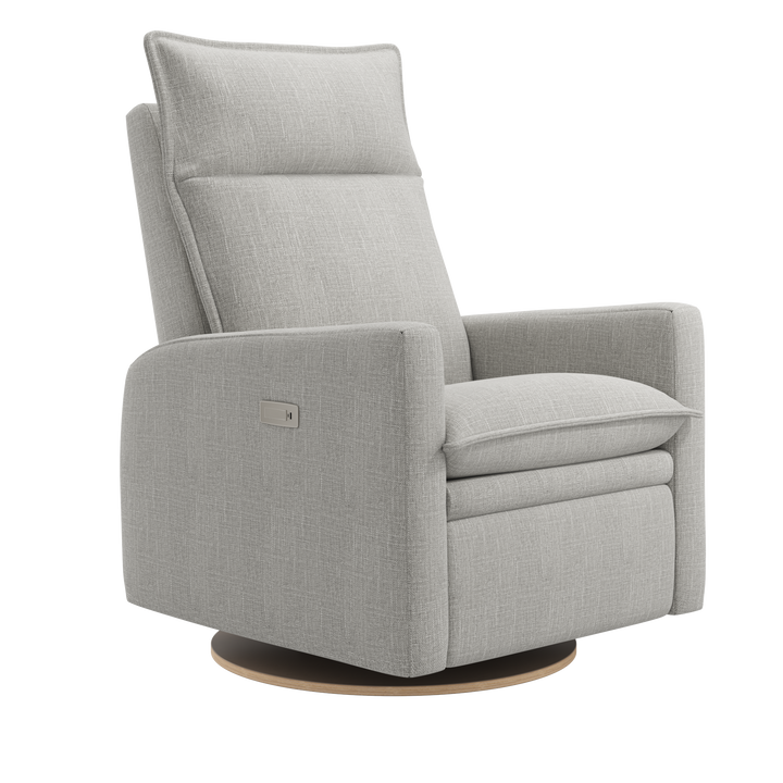 Jaymar BB - ARYA Upholstered Swivel Glider &amp; Recliner with Footrest - Nubia fabric