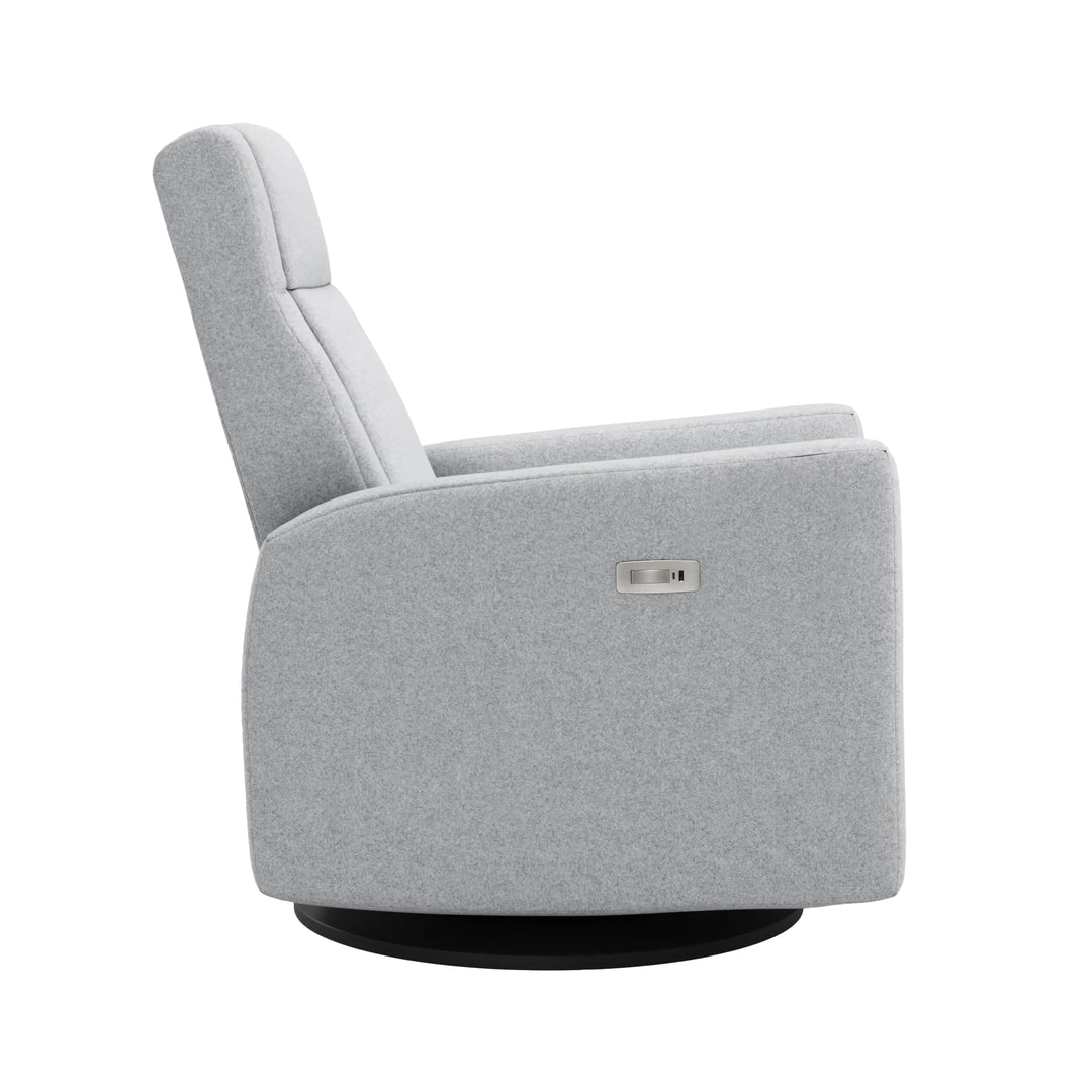 Jaymar BB - Nelly 521/525 Upholstered Swivel Glider &amp; Recliner with Footrest - Ario