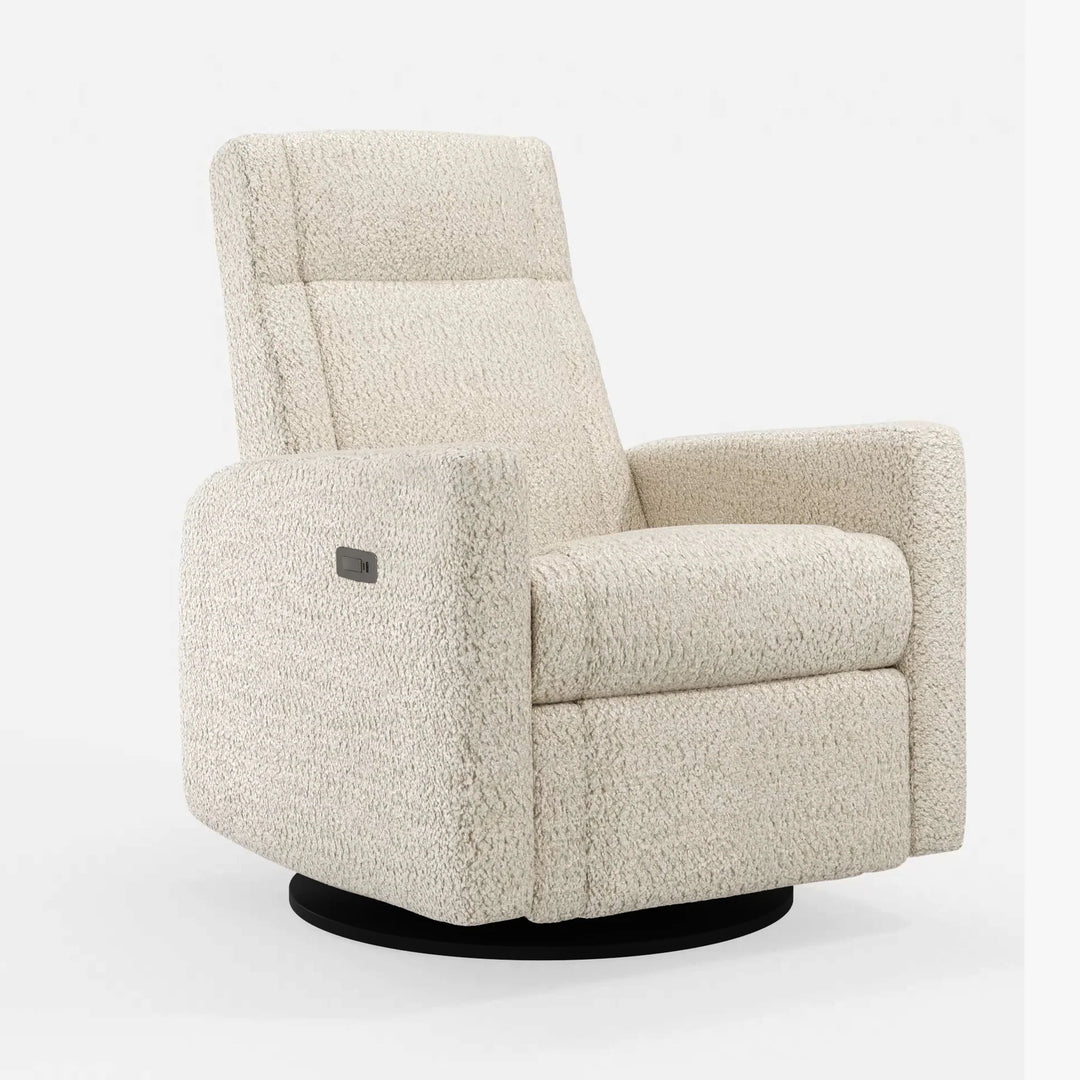 Jaymar BB - Nelly 521/525 Upholstered Swivel Glider &amp; Recliner with Footrest - Puppy