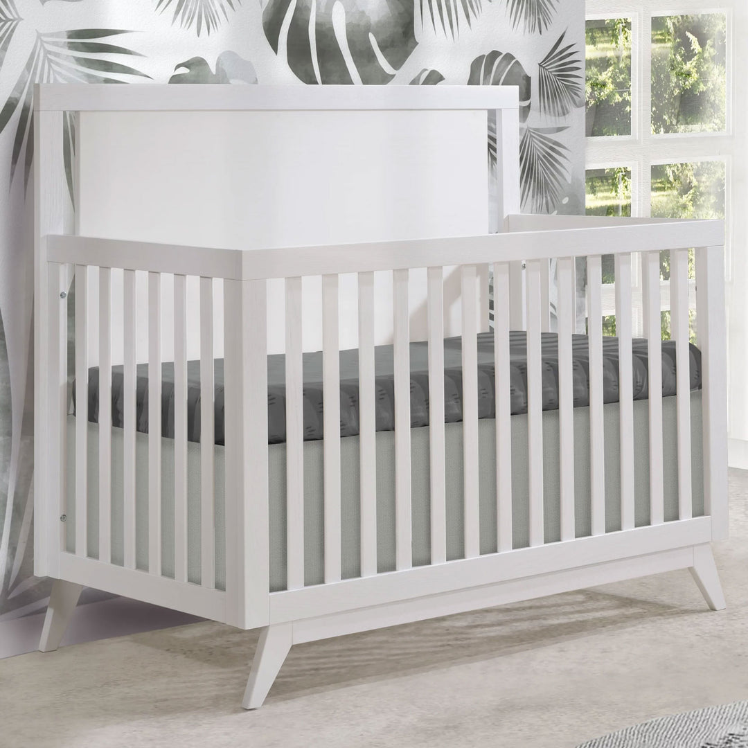 Tulip - Sissi Crib-to-double and Combo Dresser (sold as a set only)  - White