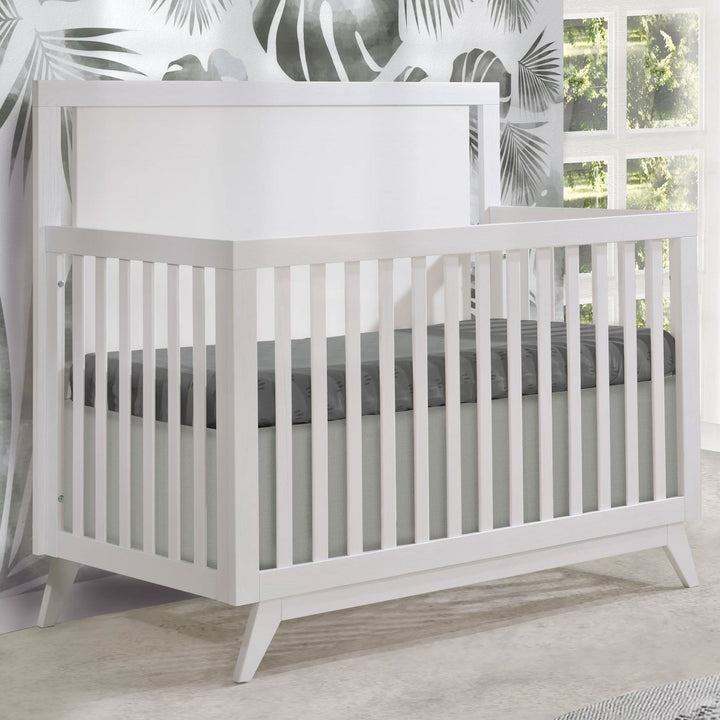 Tulip - Sissi Crib - to - double and Combo Dresser (sold as a set only) - White Tulip - Nursery Furniture Sets - TU3503.30 - TU3530.30 - SET Tiny Toes in Dreamland