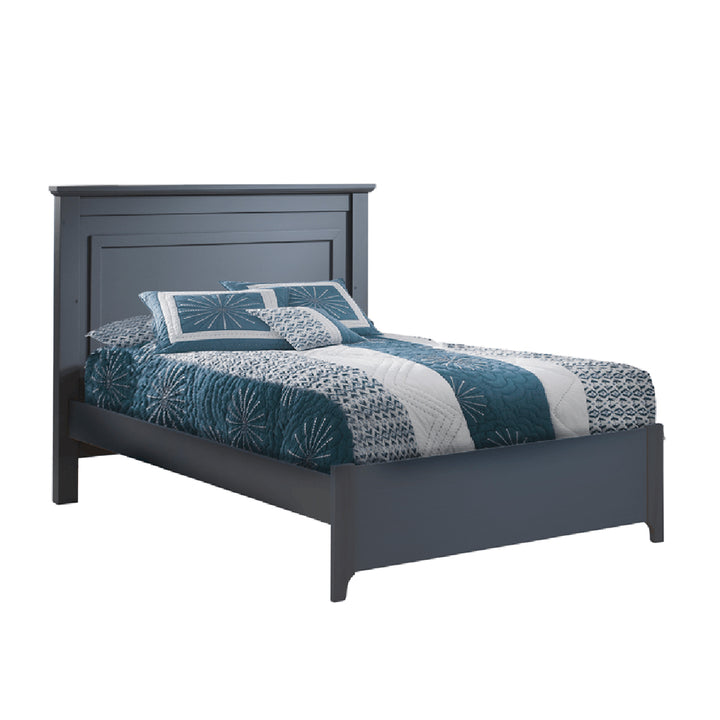 Natart - Taylor - Graphite -  Double bed 54" (low profile footboard) - with or without panel