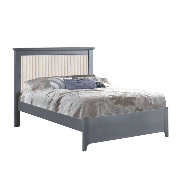 Natart - Taylor - Elephant Grey -  Double bed 54" (low profile footboard) - with or without panel