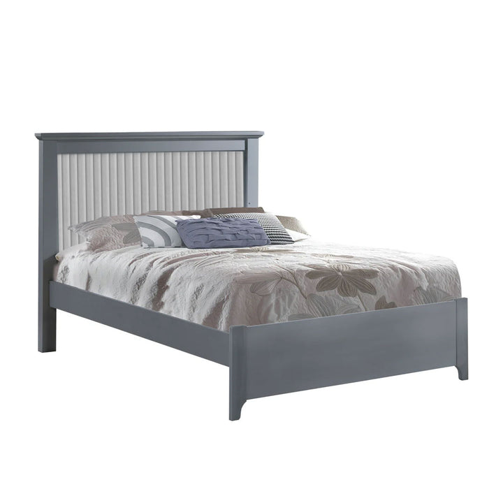 Natart - Taylor - Elephant Grey -  Double bed 54" (low profile footboard) - with or without panel