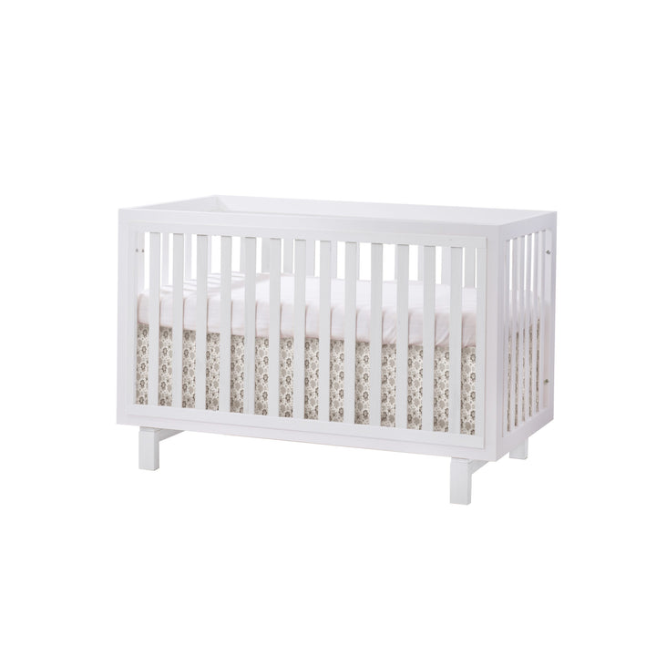 Tulip - Bjorn Classic Crib and 3 Drawer Dresser XL (sold as a set only) - White / White Tulip - Nursery Furniture Sets - TU6501 - 21 - SET Tiny Toes in Dreamland