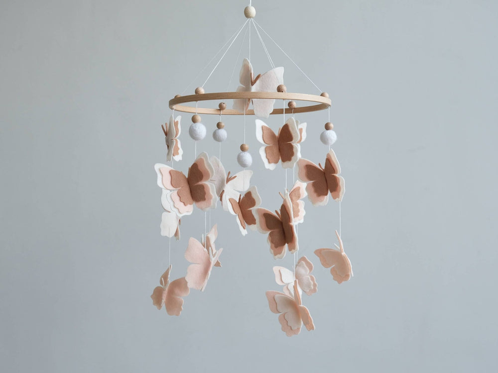 ChilDreams - Baby mobile - Butterflies baby mobile crib - New baby gift ChilDreams - Mobiles - CD_MButterfly_baby_Mobile Tiny Toes in Dreamland