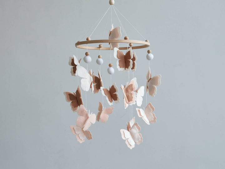 ChilDreams - Baby mobile - Butterflies baby mobile crib - New baby gift ChilDreams - Mobiles - CD_MButterfly_baby_Mobile Tiny Toes in Dreamland