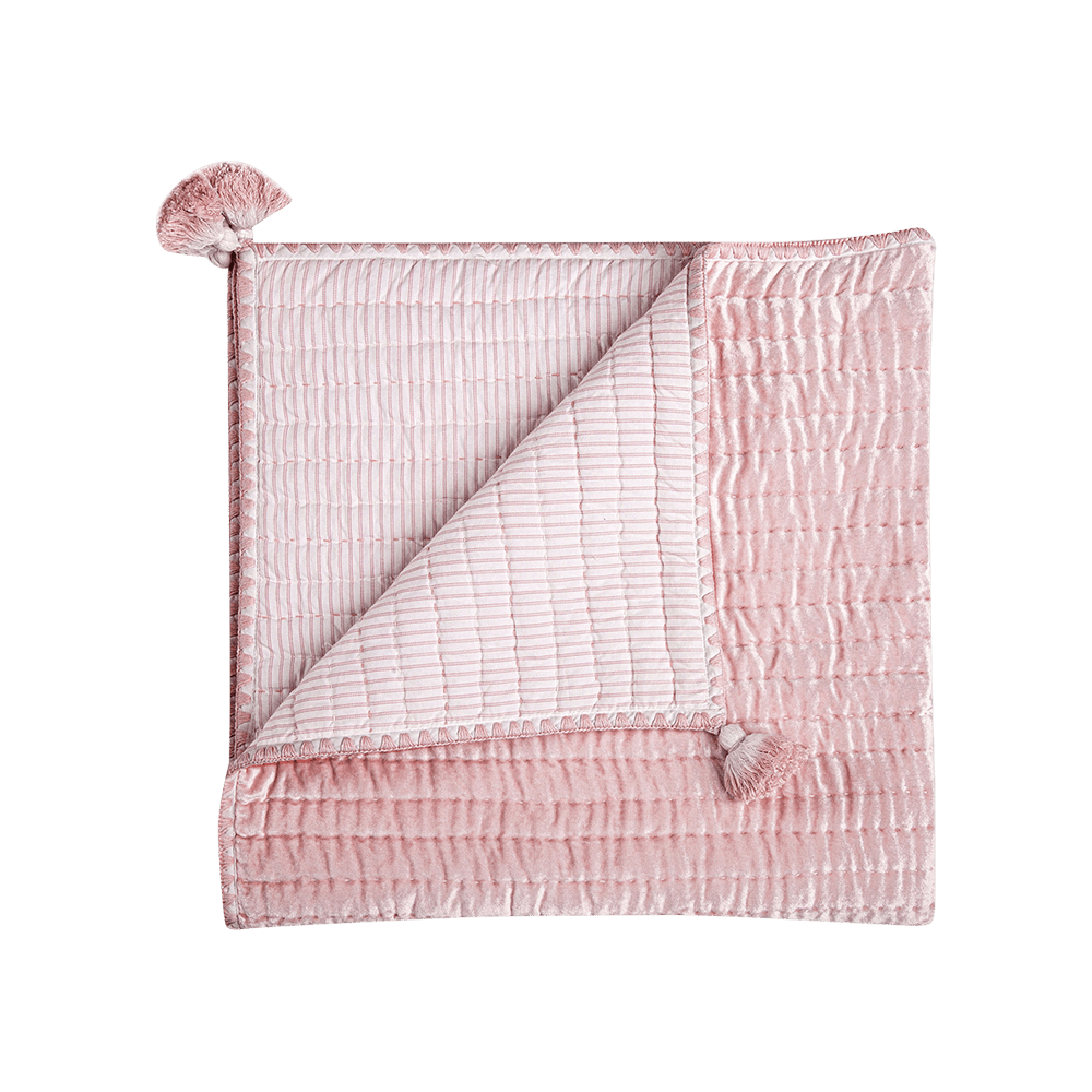 Crane Baby - Parker Quilted Blanket Crane Baby - Baby Blankets - BC - 100QB Tiny Toes in Dreamland