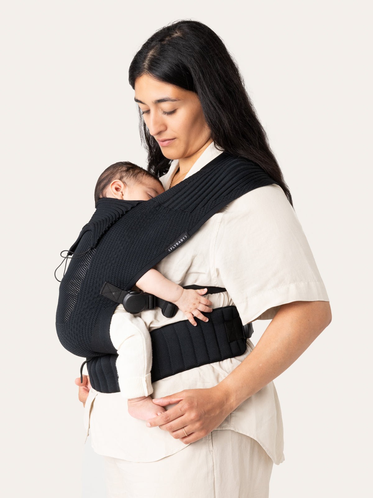 Flybaby 3D Baby Carrier - Black FlyBaby - Baby Carrier - 99688.999 Tiny Toes in Dreamland