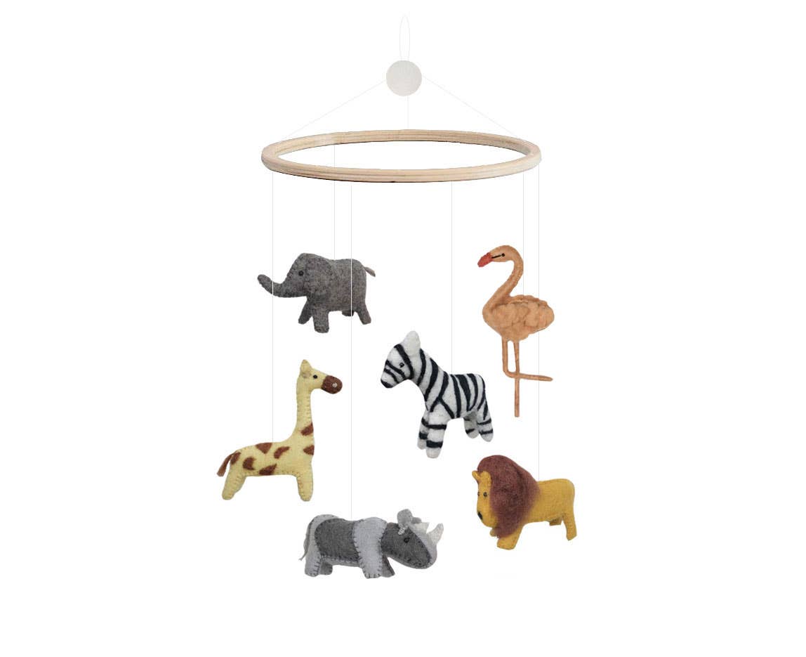 Gamcha baby mobile, Safari