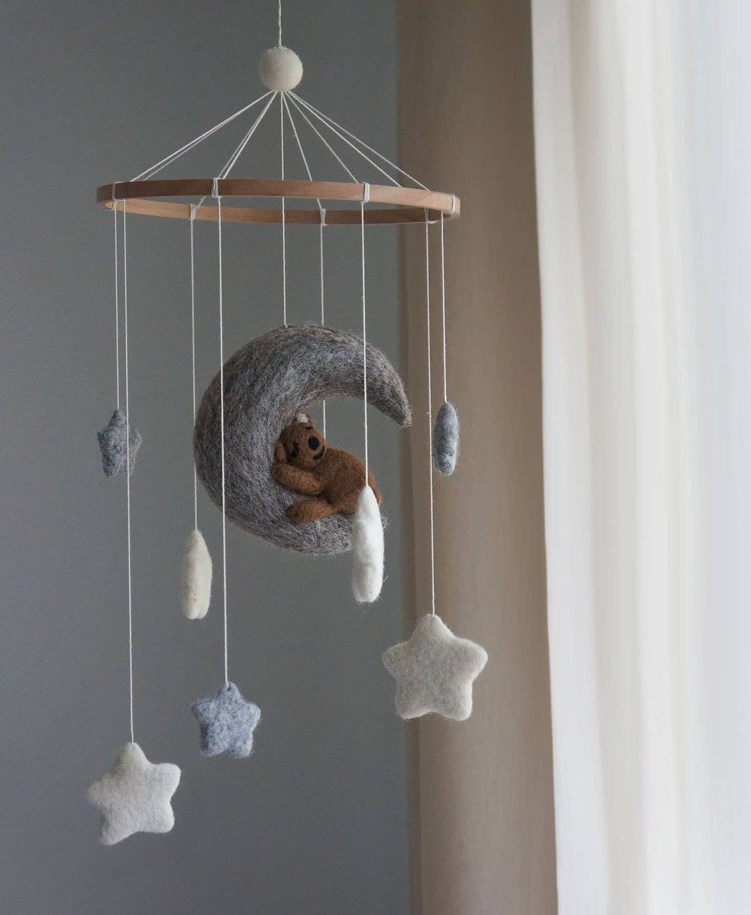 Gamcha - Mobile, Bear/Moon Gamcha - Mobiles - Gamcha_Mobile_Bear_Moon Tiny Toes in Dreamland
