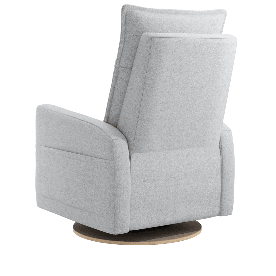 Jaymar BB - ARYA Upholstered Swivel Glider &amp; Recliner with Footrest - Ario Jaymar BB - Nursery Glider - 522-273-0771-096 Tiny Toes in Dreamland