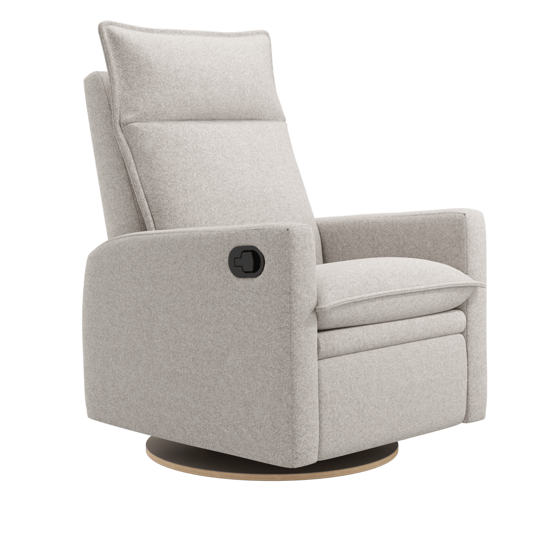 Jaymar BB - ARYA Upholstered Swivel Glider &amp; Recliner with Footrest - Ario Jaymar BB - Nursery Glider - 522-273-0771-601 Tiny Toes in Dreamland