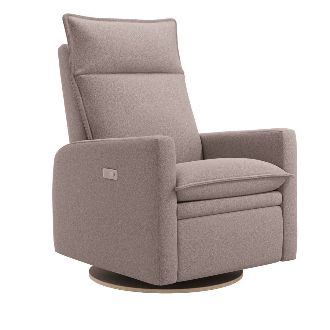 Jaymar BB - ARYA Upholstered Swivel Glider &amp; Recliner with Footrest - Ario Jaymar BB - Nursery Glider - 526-273-0771-096 Tiny Toes in Dreamland