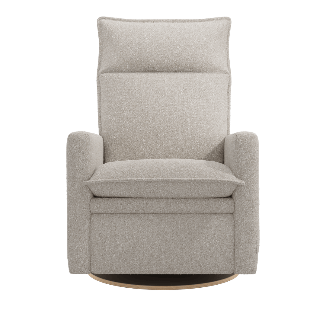 Jaymar BB - ARYA Upholstered Swivel Glider &amp; Recliner with Footrest - Beyond Sheep Jaymar BB - Nursery Glider - 522-273-0793-011 Tiny Toes in Dreamland