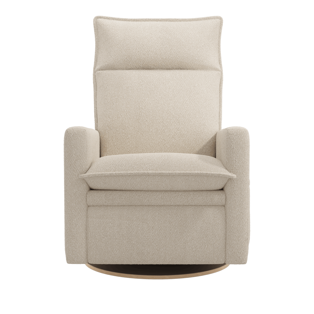Jaymar BB - ARYA Upholstered Swivel Glider &amp; Recliner with Footrest - Beyond Sheep Jaymar BB - Nursery Glider - 522-273-0793-014 Tiny Toes in Dreamland