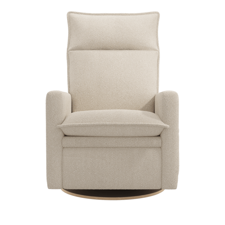 Jaymar BB - ARYA Upholstered Swivel Glider &amp; Recliner with Footrest - Beyond Sheep Jaymar BB - Nursery Glider - 526-273-0793-014 Tiny Toes in Dreamland