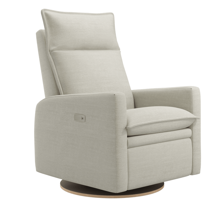 Jaymar BB - ARYA Upholstered Swivel Glider &amp; Recliner with Footrest - Como Jaymar BB - Nursery Glider - 526-273-0560-020 Tiny Toes in Dreamland