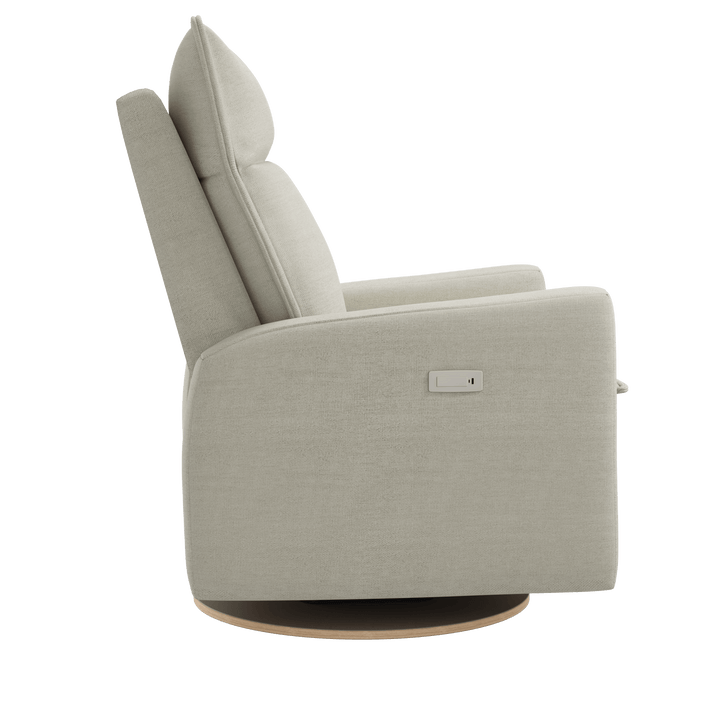 Jaymar BB - ARYA Upholstered Swivel Glider &amp; Recliner with Footrest - Como Jaymar BB - Nursery Glider - 526-273-0560-020 Tiny Toes in Dreamland