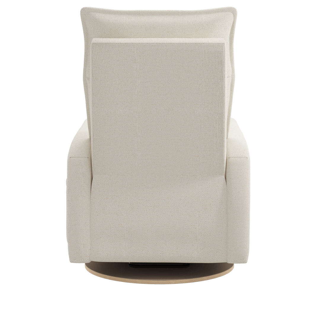 Jaymar BB - ARYA Upholstered Swivel Glider &amp; Recliner with Footrest - Henequen Ivory Jaymar BB - Nursery Glider - 522-273-0776-001 Tiny Toes in Dreamland