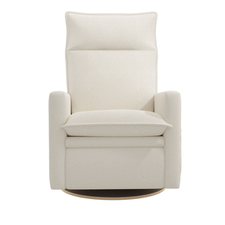 Jaymar BB - ARYA Upholstered Swivel Glider &amp; Recliner with Footrest - Henequen Ivory Jaymar BB - Nursery Glider - 522-273-0776-001 Tiny Toes in Dreamland
