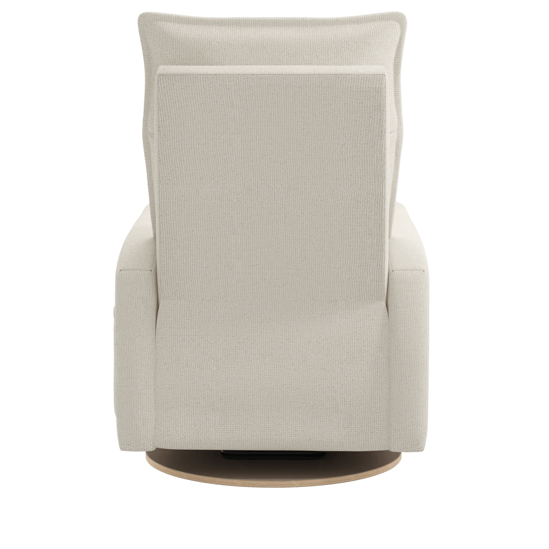 Jaymar BB - ARYA Upholstered Swivel Glider &amp; Recliner with Footrest - Henequen Ivory Jaymar BB - Nursery Glider - 526-273-0776-001 Tiny Toes in Dreamland